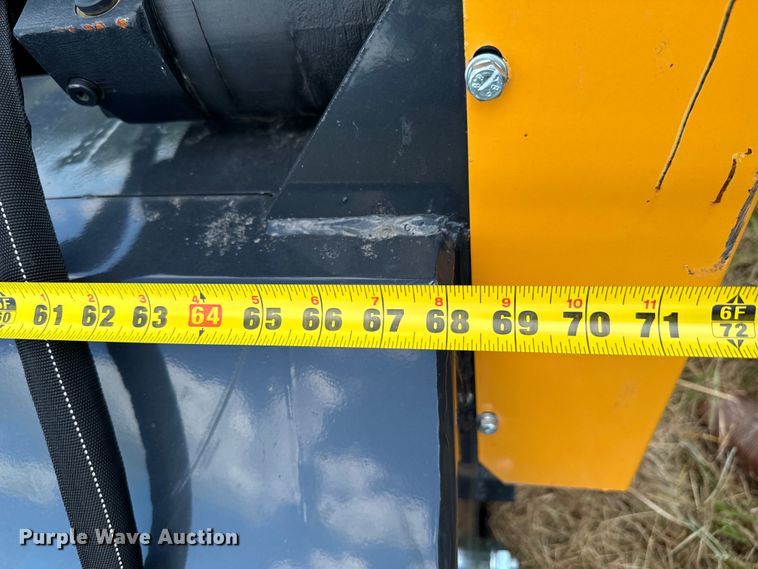 image for item DX0891 2023 LandHonor LR-12-72W skid steer landscape rake