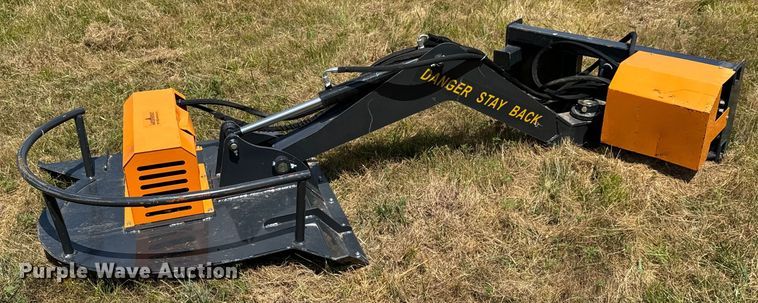 image for item DX0892 2023 LandHonor ABC-13-125A skid steer articulating brush mower