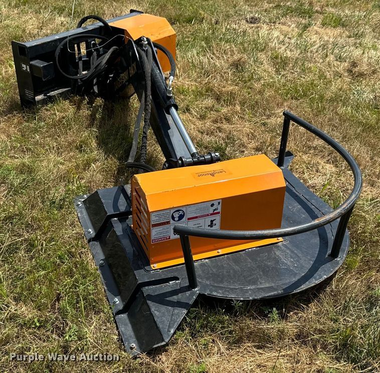 image for item DX0892 2023 LandHonor ABC-13-125A skid steer articulating brush mower