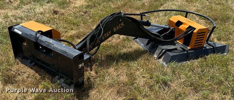 image for item DX0892 2023 LandHonor ABC-13-125A skid steer articulating brush mower