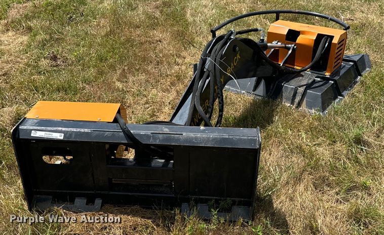 image for item DX0892 2023 LandHonor ABC-13-125A skid steer articulating brush mower