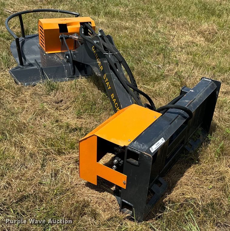 image for item DX0892 2023 LandHonor ABC-13-125A skid steer articulating brush mower