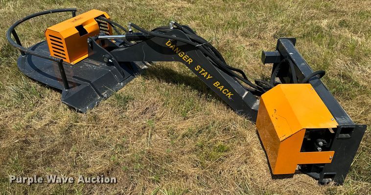 image for item DX0892 2023 LandHonor ABC-13-125A skid steer articulating brush mower