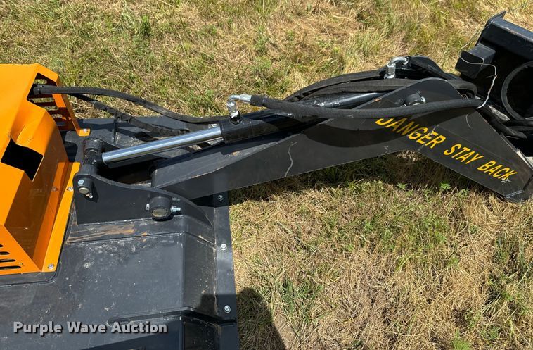 image for item DX0892 2023 LandHonor ABC-13-125A skid steer articulating brush mower