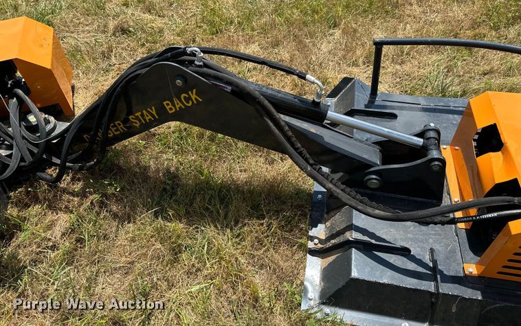 image for item DX0892 2023 LandHonor ABC-13-125A skid steer articulating brush mower