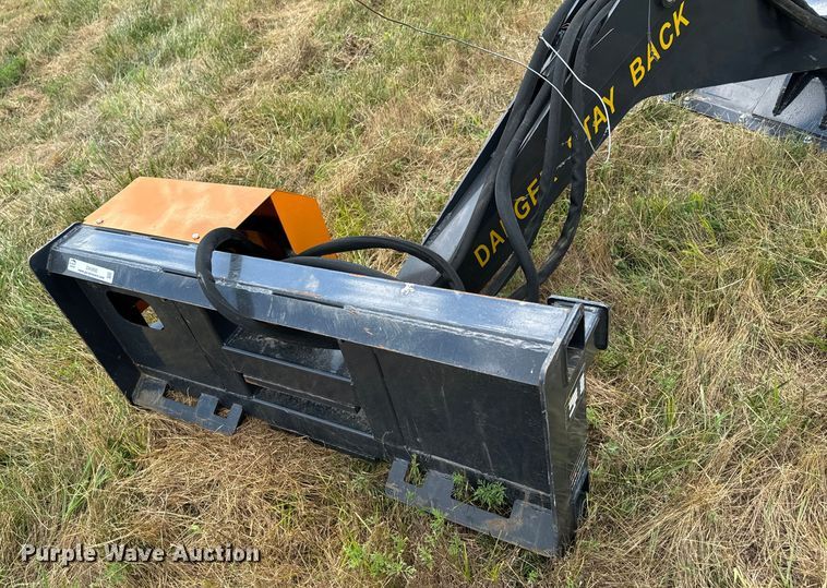 image for item DX0892 2023 LandHonor ABC-13-125A skid steer articulating brush mower