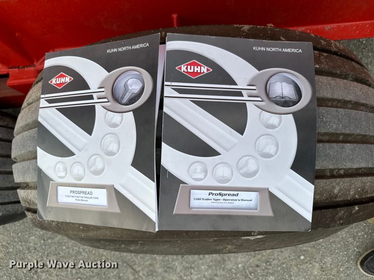 image for item DX0929 Kuhn Knight Prospread 1140 manure spreader