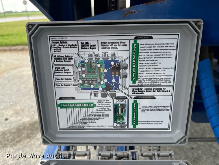 image for item DX0934 GFC Bale Band-It 200 bale accumulator