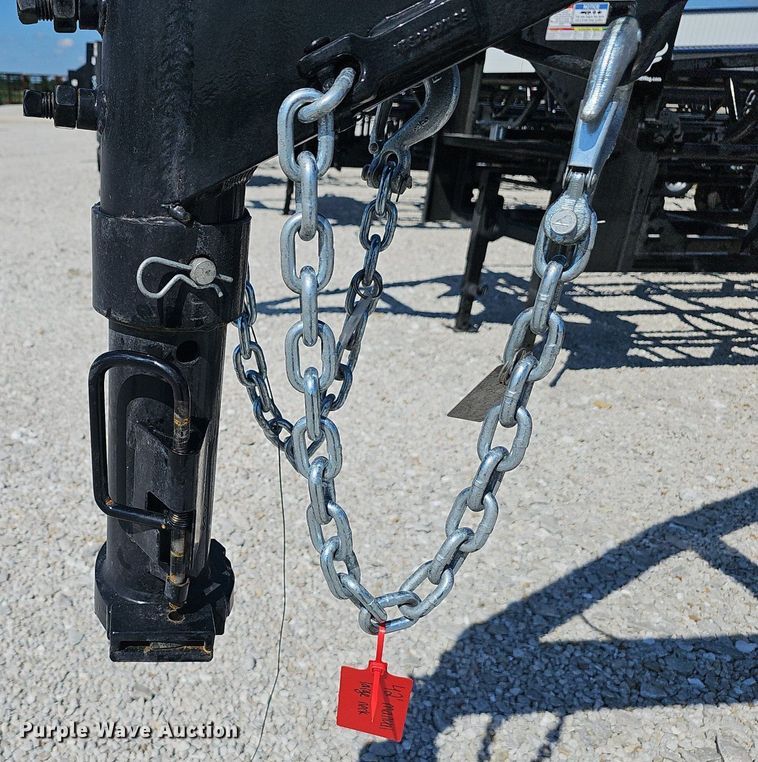 image for item EJ5758 2024 Hay Runner  HRM 242 hay bale trailer