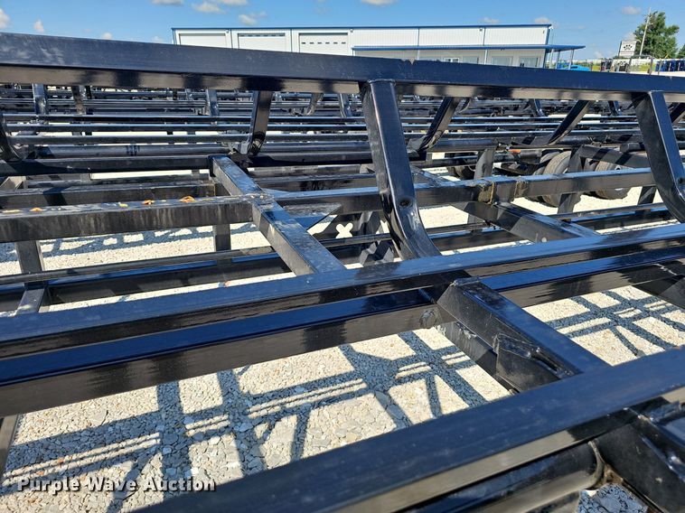 image for item EJ5758 2024 Hay Runner  HRM 242 hay bale trailer