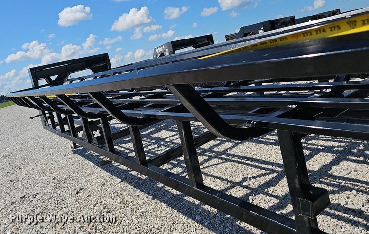 image for item EJ5758 2024 Hay Runner  HRM 242 hay bale trailer