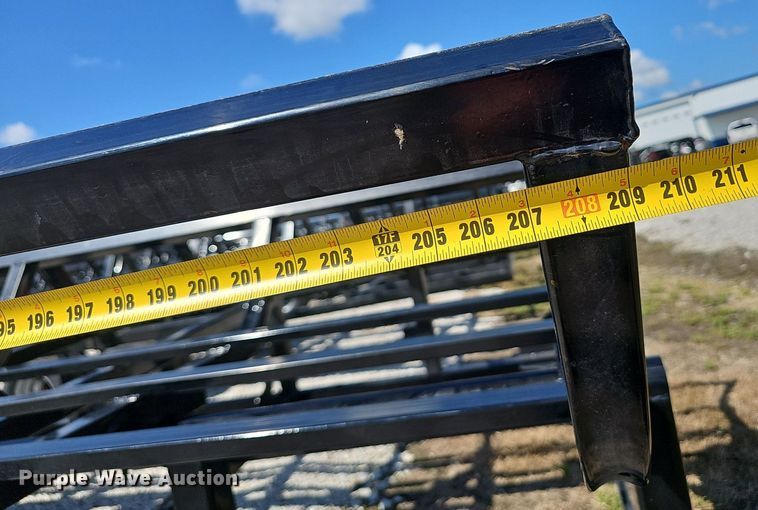 image for item EJ5758 2024 Hay Runner  HRM 242 hay bale trailer