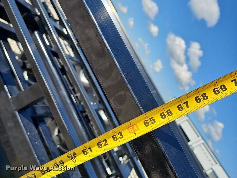 image for item EJ5758 2024 Hay Runner  HRM 242 hay bale trailer