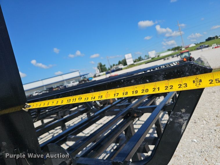 image for item EJ5758 2024 Hay Runner  HRM 242 hay bale trailer