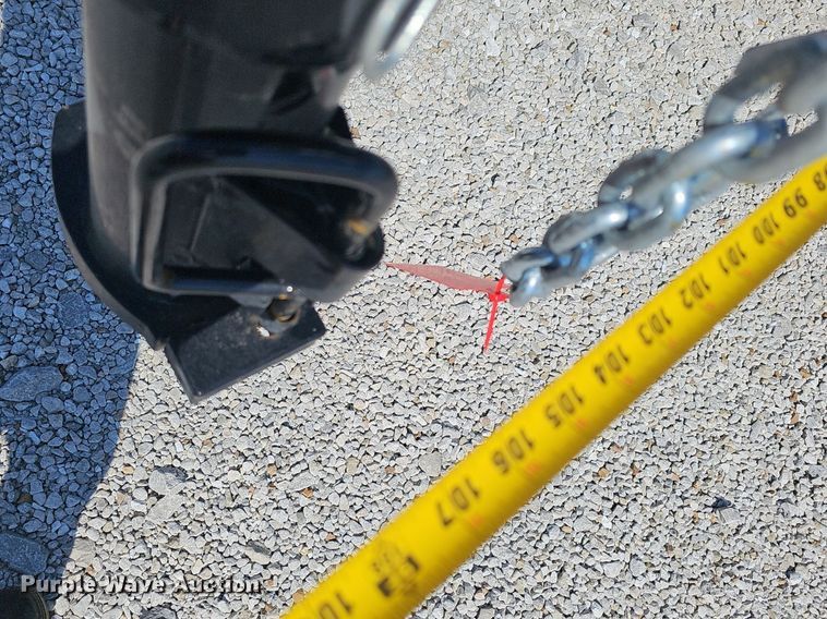 image for item EJ5758 2024 Hay Runner  HRM 242 hay bale trailer