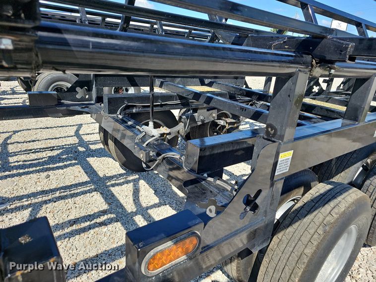 image for item EJ5758 2024 Hay Runner  HRM 242 hay bale trailer