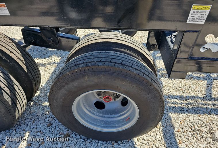 image for item EJ5758 2024 Hay Runner  HRM 242 hay bale trailer