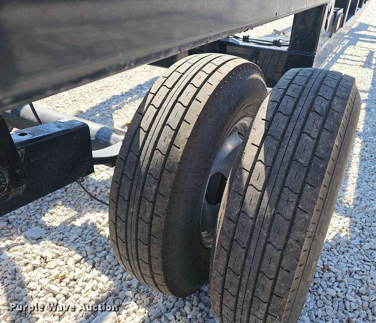 image for item EJ5758 2024 Hay Runner  HRM 242 hay bale trailer