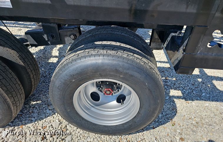 image for item EJ5758 2024 Hay Runner  HRM 242 hay bale trailer