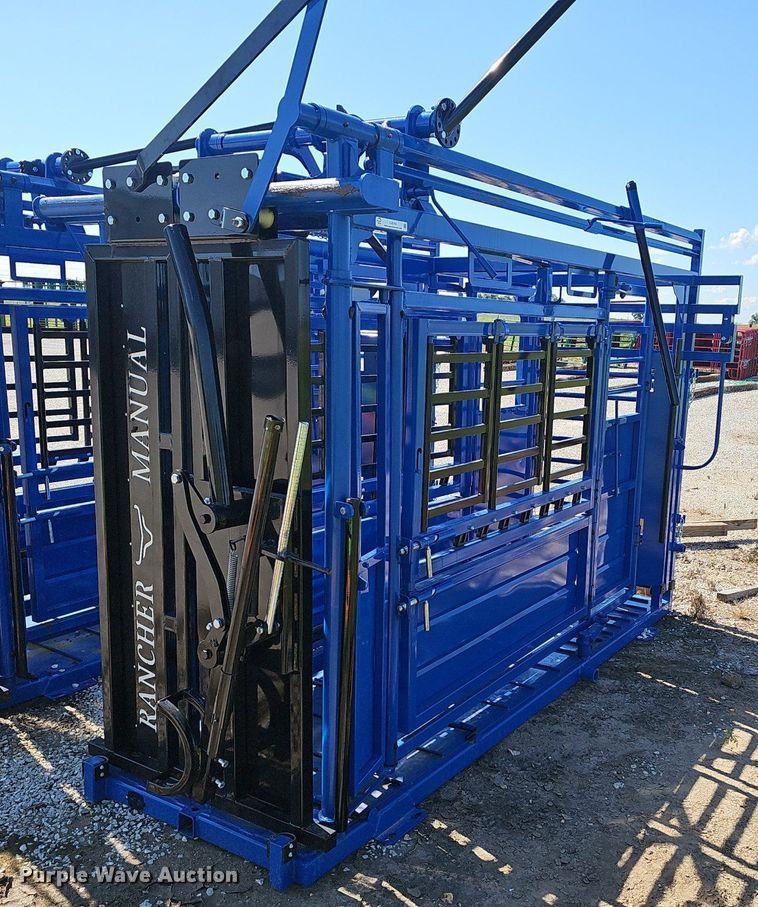 image for item EJ5761 2024 Rancher  livestock squeeze chute