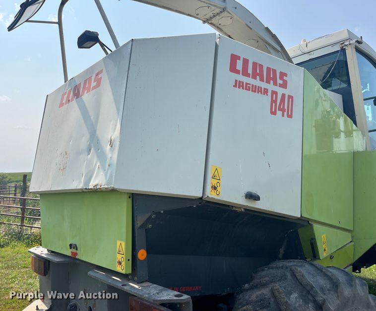 image for item EK8816 1998 Claas 840 Jaguar  forage harvester
