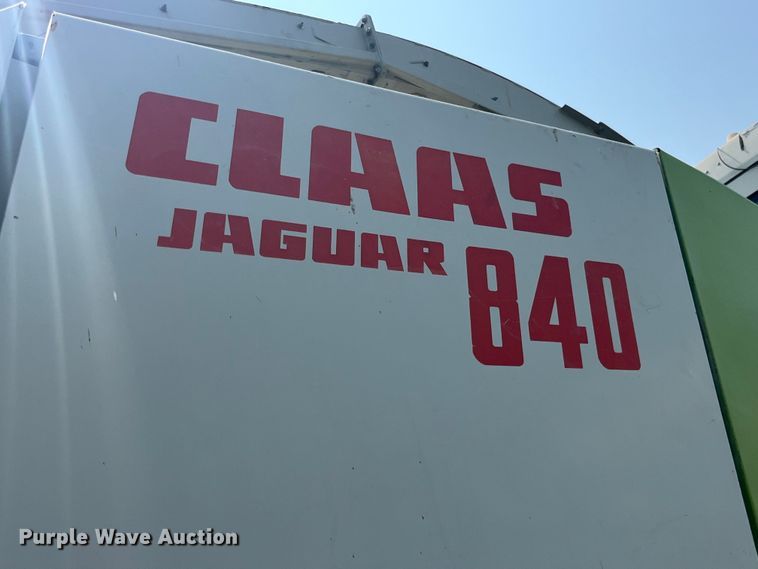 image for item EK8816 1998 Claas 840 Jaguar  forage harvester