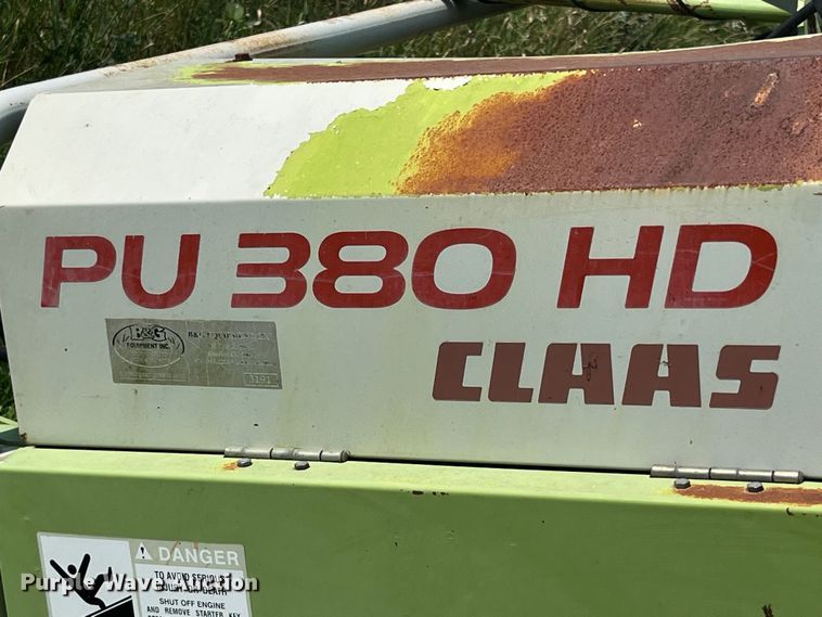 image for item EK8818 Claas PU380HD pickup head
