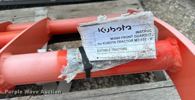 image for item LF9808 Kubota  M3860 tractor grille guard