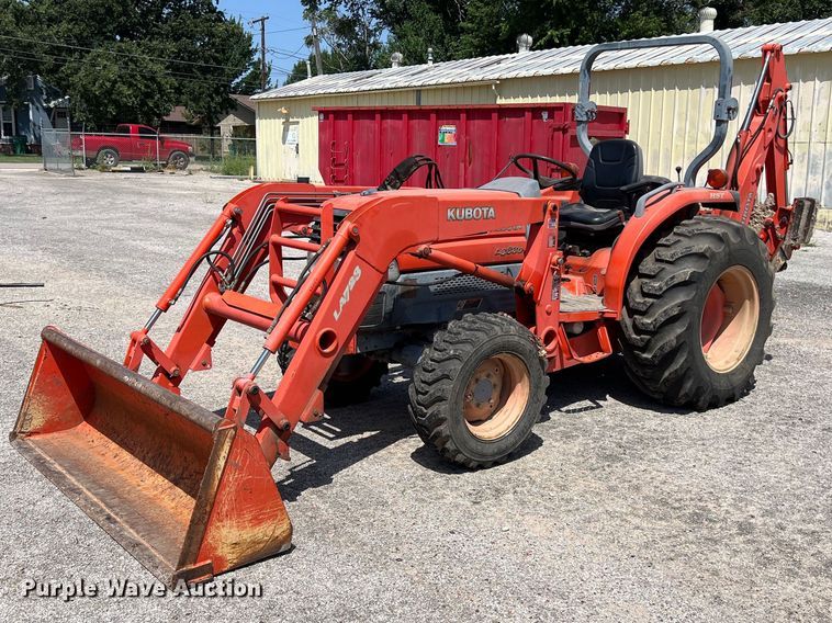 image for item LV9018 Kubota L3830D MFWD tractor
