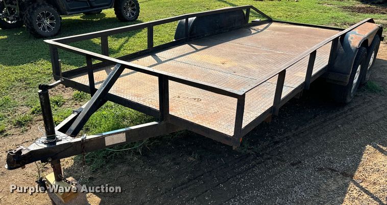 image for item NQ9682 1988 Sunblest utility trailer