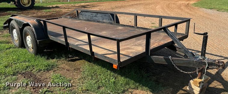 image for item NQ9682 1988 Sunblest utility trailer