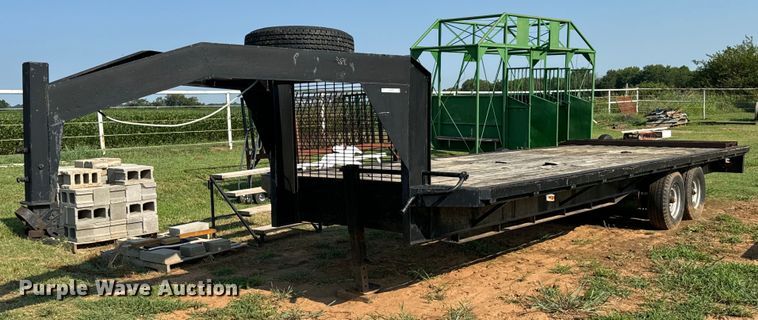 image for item NQ9685 Shop built equipment trailer