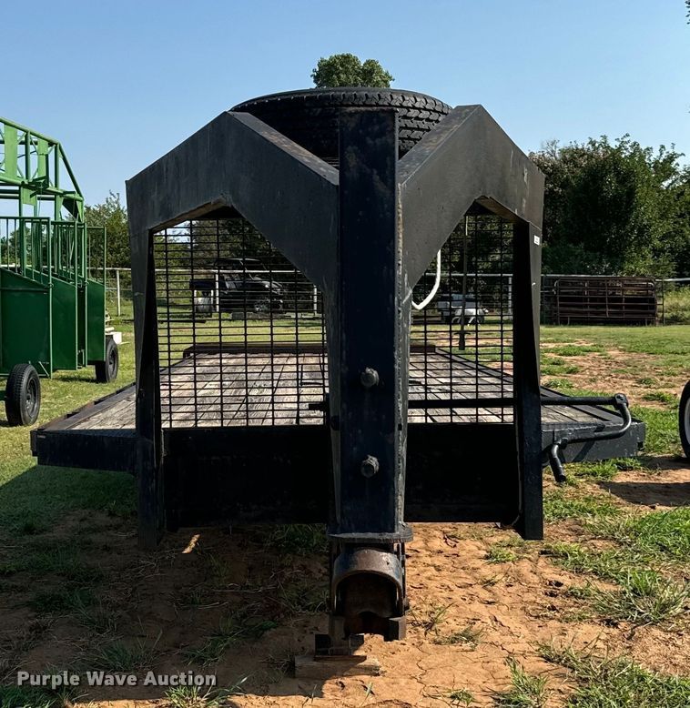 image for item NQ9685 Shop built equipment trailer