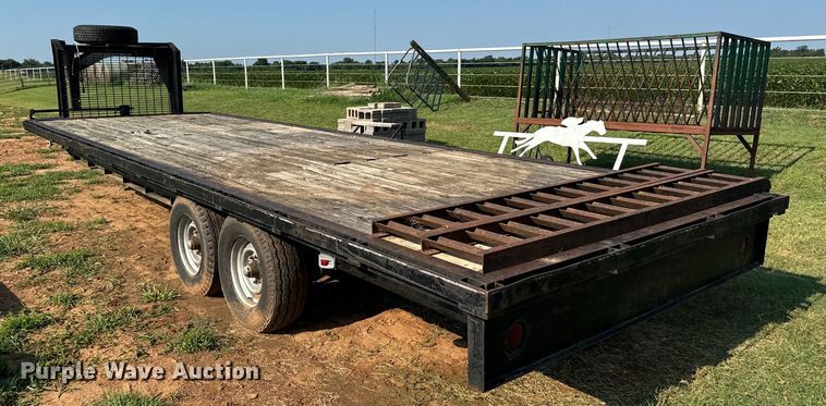 image for item NQ9685 Shop built equipment trailer