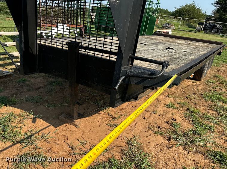 image for item NQ9685 Shop built equipment trailer