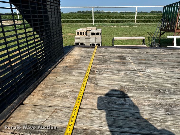 image for item NQ9685 Shop built equipment trailer