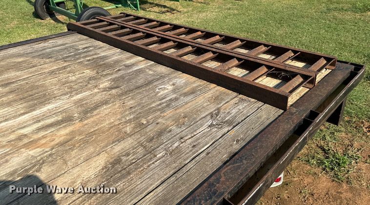 image for item NQ9685 Shop built equipment trailer