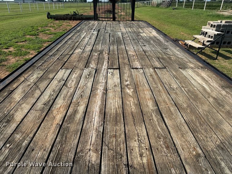 image for item NQ9685 Shop built equipment trailer