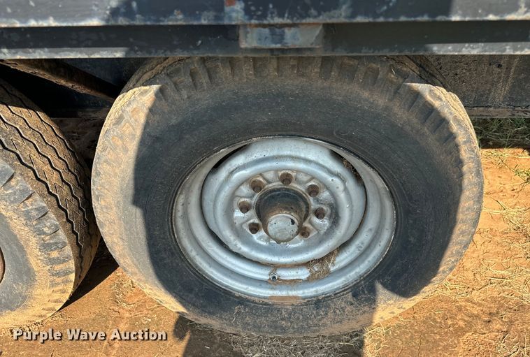 image for item NQ9685 Shop built equipment trailer