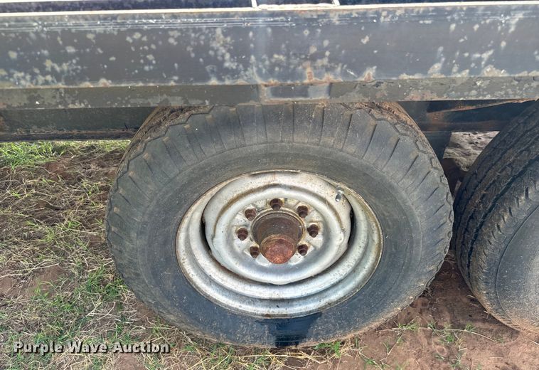 image for item NQ9685 Shop built equipment trailer