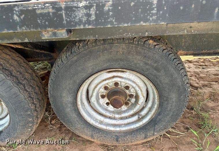 image for item NQ9685 Shop built equipment trailer
