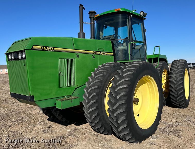image for item OA9595 1996 John Deere 8770 4WD tractor