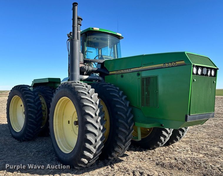image for item OA9595 1996 John Deere 8770 4WD tractor