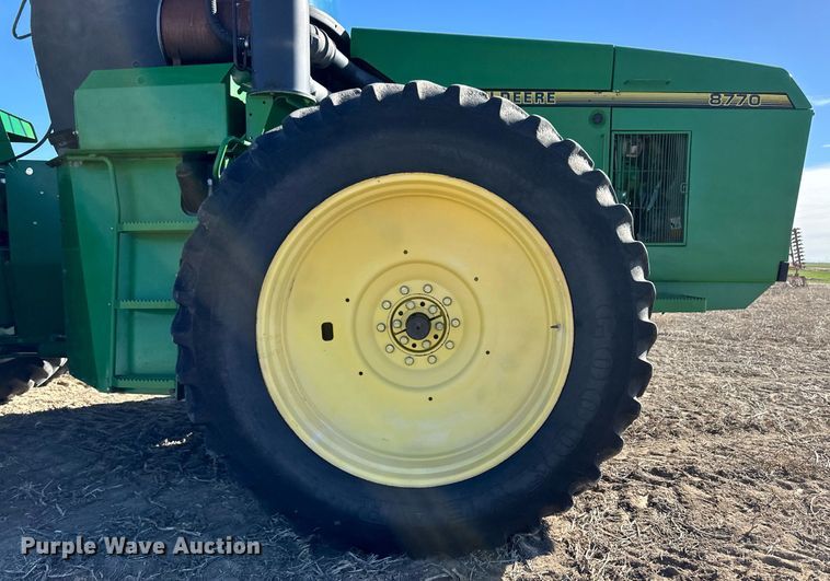 image for item OA9595 1996 John Deere 8770 4WD tractor