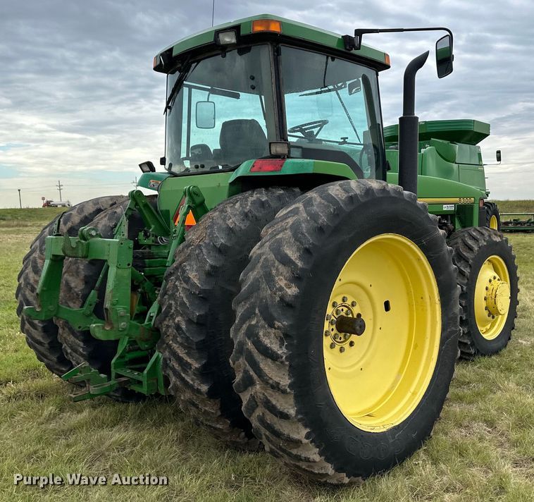 image for item OL9657 1995 John Deere 8300 MFWD tractor