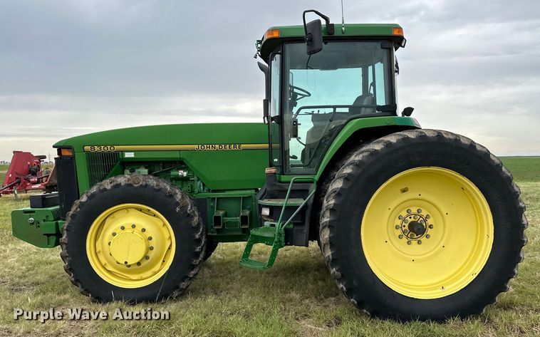 image for item OL9657 1995 John Deere 8300 MFWD tractor