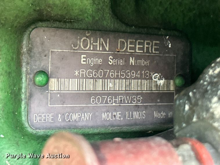 image for item OL9657 1995 John Deere 8300 MFWD tractor