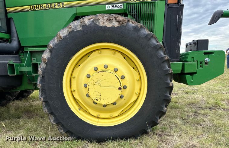 image for item OL9657 1995 John Deere 8300 MFWD tractor