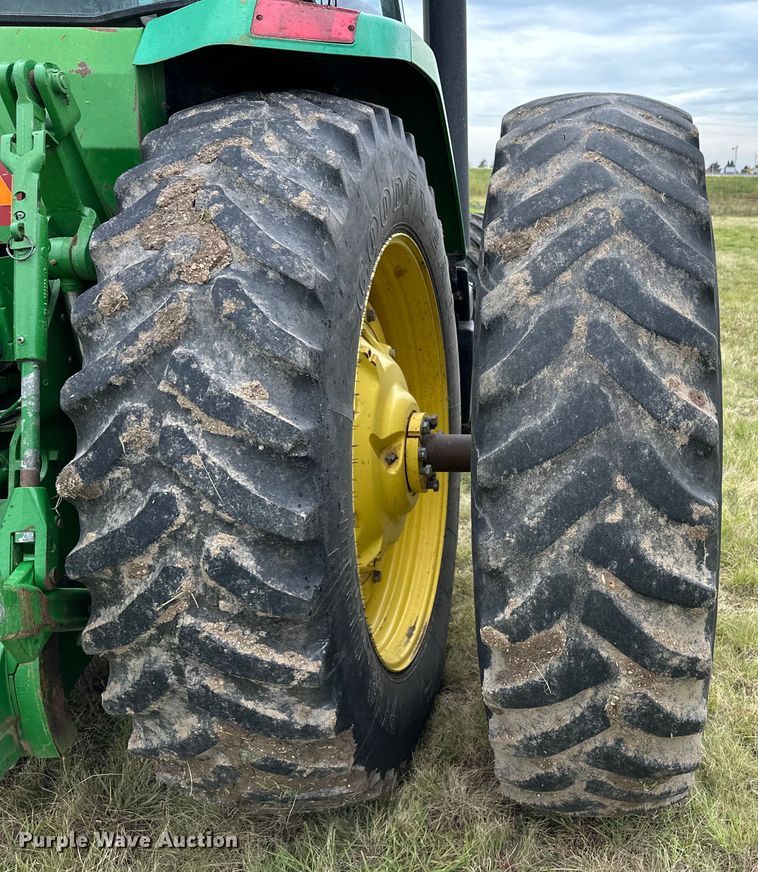 image for item OL9657 1995 John Deere 8300 MFWD tractor