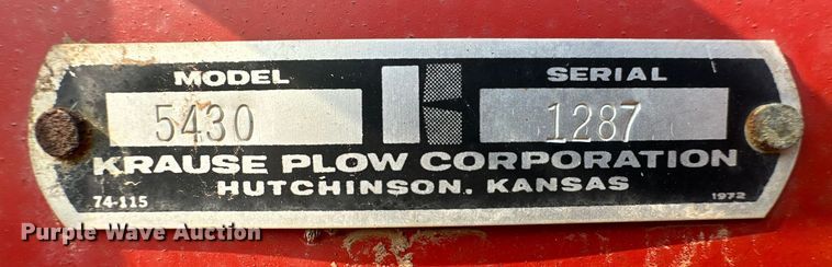 image for item OL9738 Krause 5430 grain drill